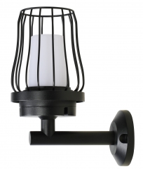 LED Outdoor wall light/ birdcage design IP54Black