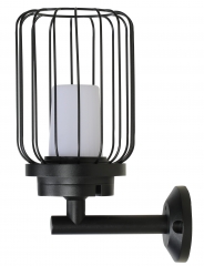 LED Outdoor wall light/ birdcage design IP54Black
