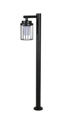LED Outdoor lawn light/Aluminum +PC+Iron/IP65 Black