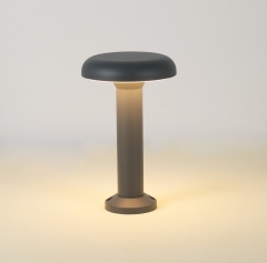 LED Outdoor lawn light/mushroom-like shape/IP65 Modern sand black