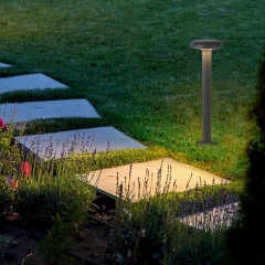 LED Outdoor lawn light/mushroom-like shape/IP65 Modern sand black