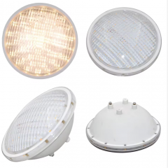 Best AC/DC 12-24V Pool Light Replacement RGB Par56 LED Swimming Pool Light IP68 Durable PC Lamp Body Manufactured