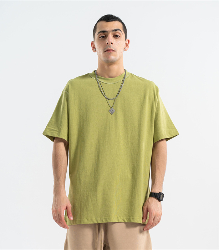 220G Oversize Seams Inside Out Organic T Shirt