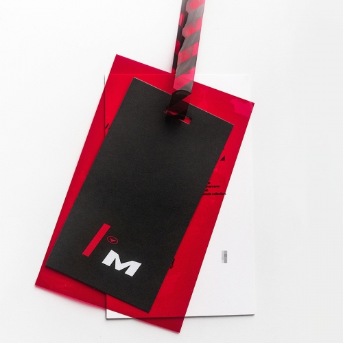 Custom-made color soft plastic tag