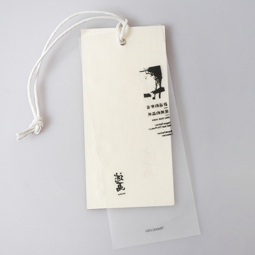 Customized cotton clothing tags