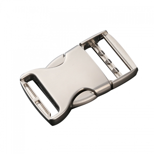 Zinc alloy luggage and backpack adjustment buckle