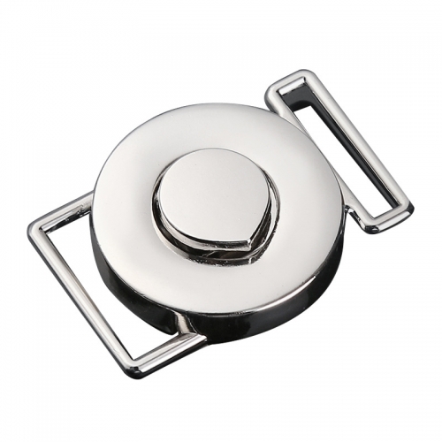 Round alloy buckle