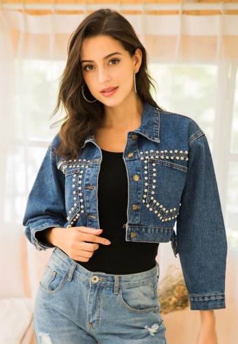 Denim women jacket