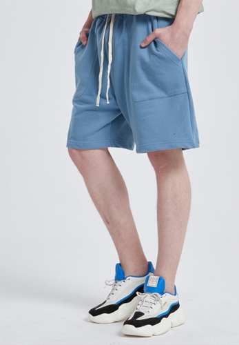 230G High Street Men's Shorts Sportswear Cotton Shorts 2021 New Trend