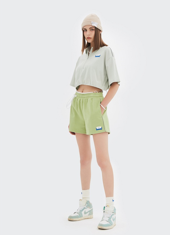 Spring/Summer 2021 new sporty women's shorts with reflective edges ...