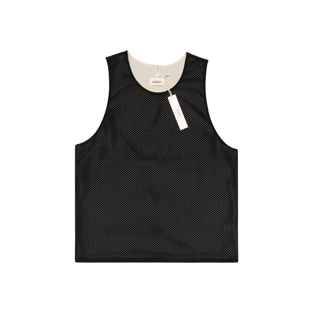 FEAR OF GOD FOG ESSENTIALS Mesh High Street Trend Sleeveless Vest