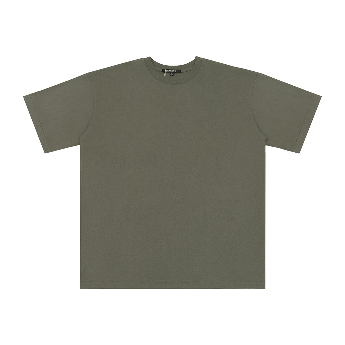 KANYE WEST yeezy SEASON 6 washed do old bottoming short-sleeved T 