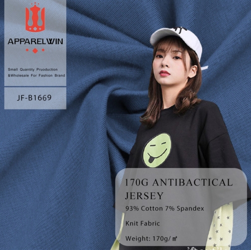 180gsm antibactical jersey