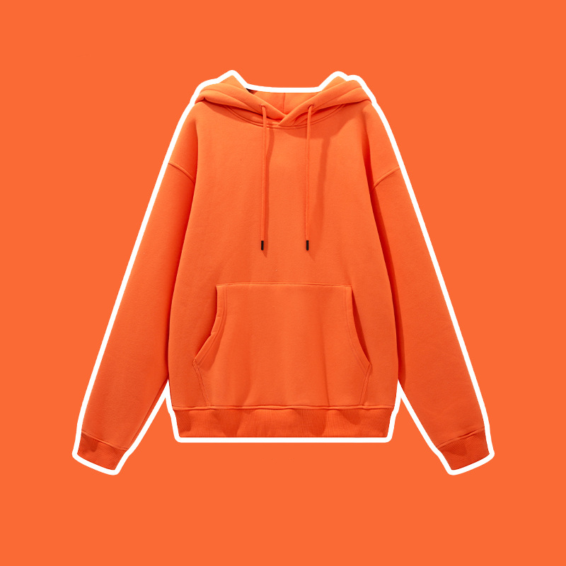 345G Oversize streetwear drop shoulder loose hoodie