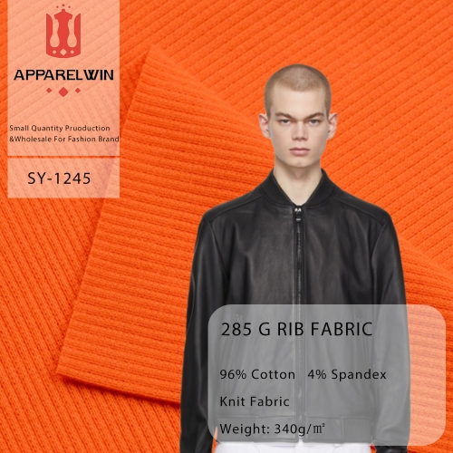 285 gsm rib fabric