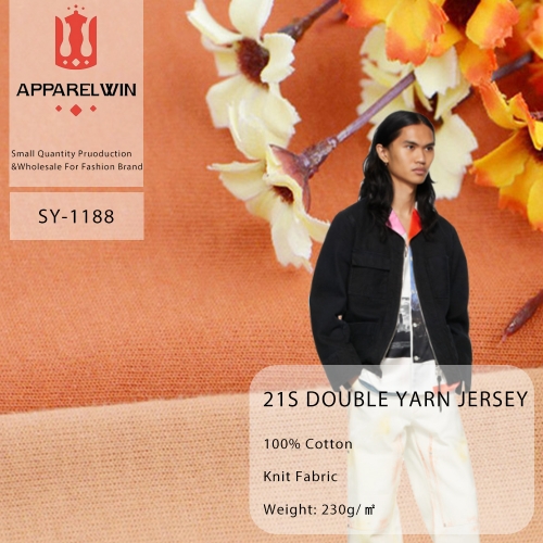 21gsm double yarn jersey