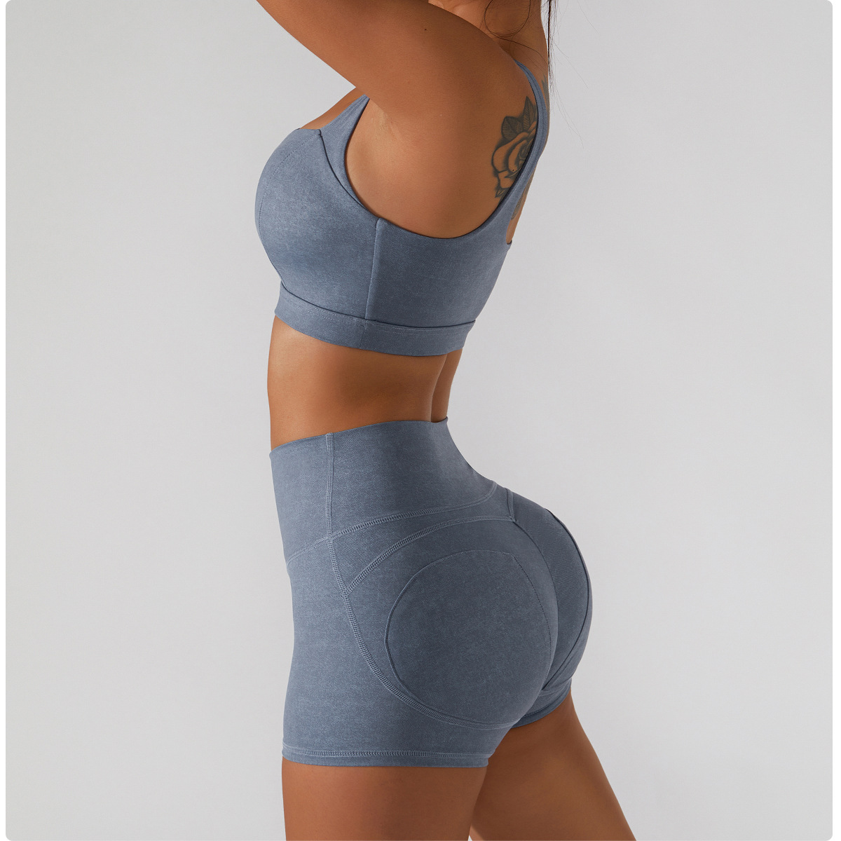 Yoga shockproof beautiful back sports underwear female running