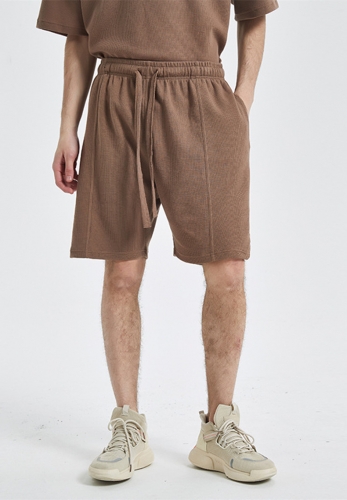 Waffle short pants