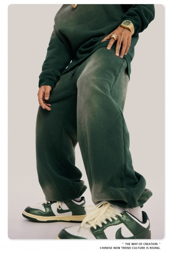 Gradient European and American hiphop sweatpants