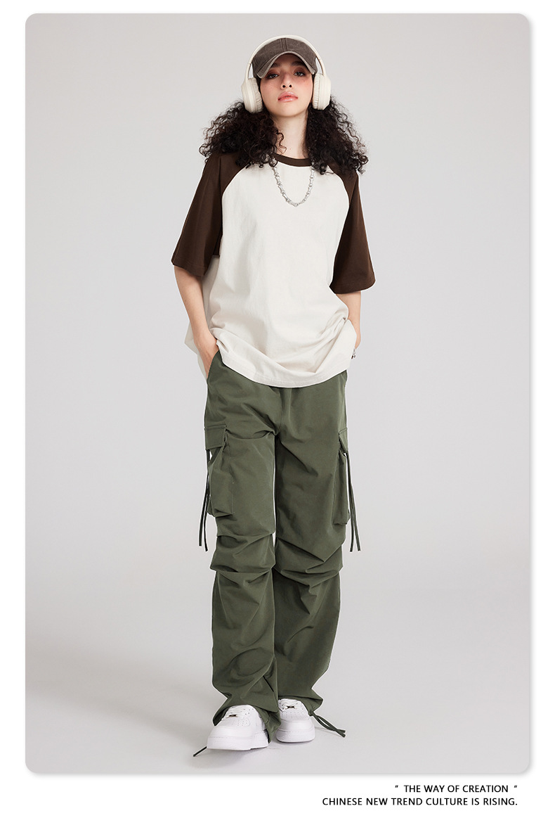 Colorful and textured cargo pants fashion design on Craiyon