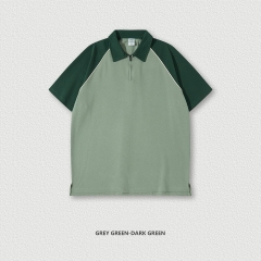 Grey Camel-Dark Green