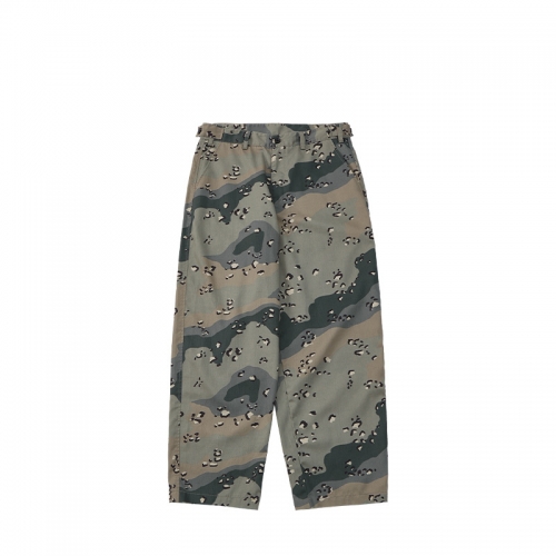 Camouflage Loose Casual Wide Leg Cargo Pants,Pants & Shorts