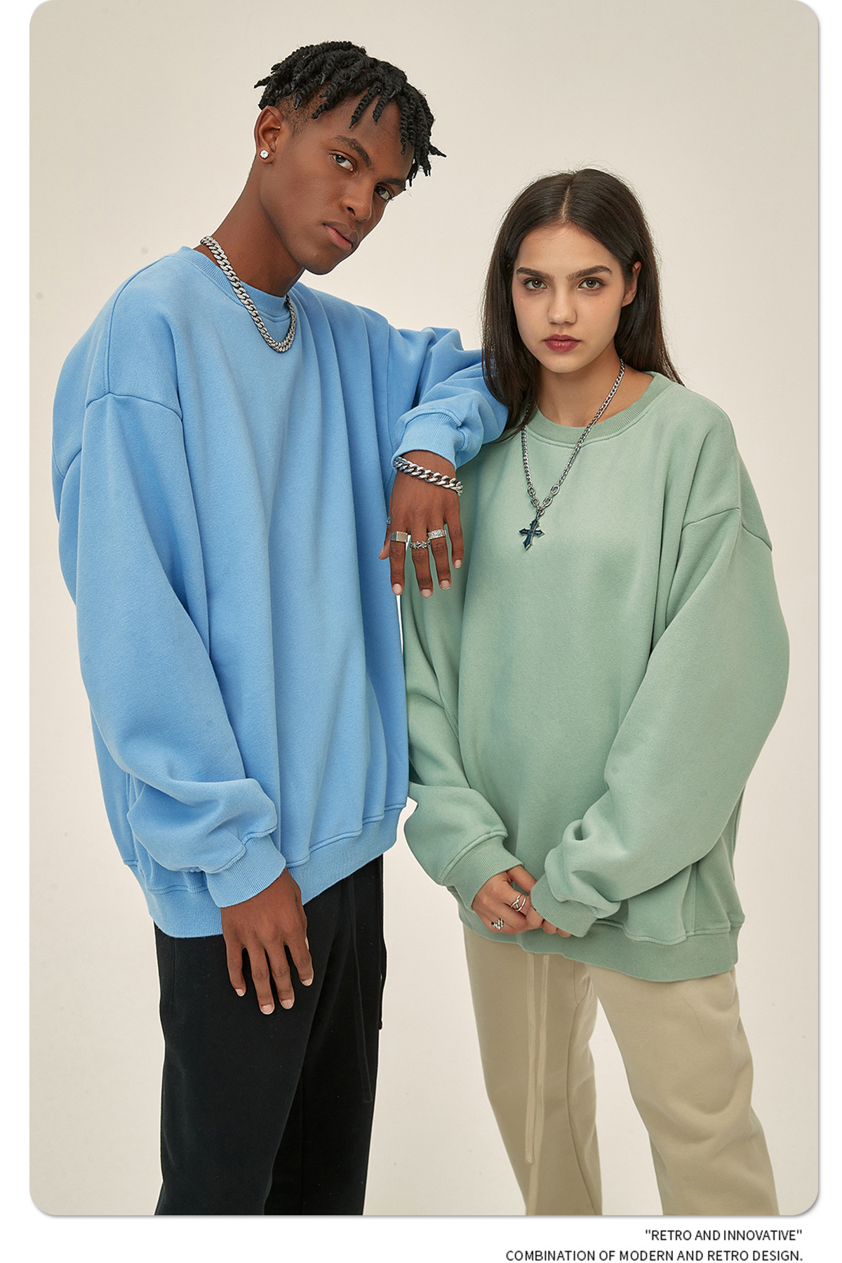 【Rest & Recreation】OVERSIZED STITCH HOODIE★送料・関税込 Rest & Recreation] OVERSIZED STITCH HOODIE - GREY 正規韓国