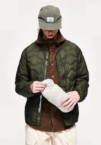 Teflon fabric down jacket