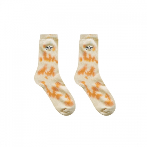 Tie-dye long socks