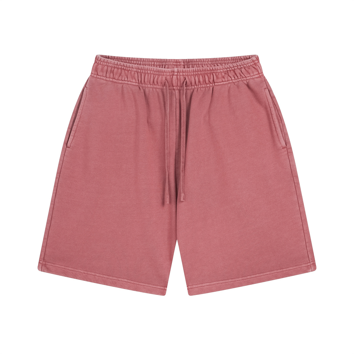 420G batik washed distressed vintage terry shorts,Pants & Shorts