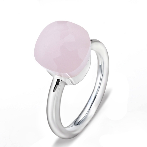 LLATO NUDO ™ Ring IN 925 STERLING SILVER WITH PINK QUARTZ Best Deals