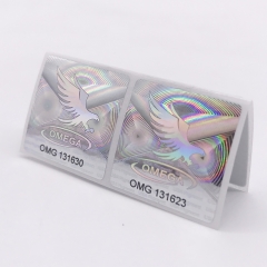 Company Logo Design Holographic Hologram Label