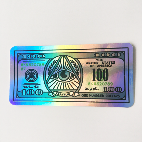Attactive Hologram Laser Label Sticker