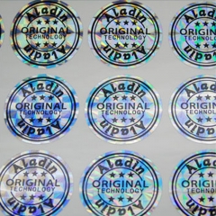 Anti-Counterfeit Custom Stickers Holographic