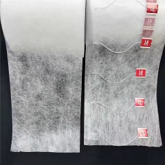 Factory Direct Wholesale Customized logo Biodegradable Corn Fiber PLA Nonwoven Roll for Tea Bag