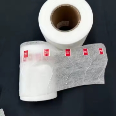 Factory Direct Wholesale Customized logo Biodegradable Corn Fiber PLA Nonwoven Roll for Tea Bag