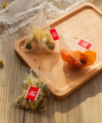 High-quality 18 g Pla Corn Fiber Non Wovens Empty Tea Bag with Label