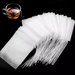 Factory Direct Wholesale Customized logo Biodegradable Corn Fiber PLA Nonwoven Roll for Tea Bag