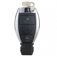 Replacement Smart Remote Key Shell Case Fob 2 Button for Benz 2005-2008