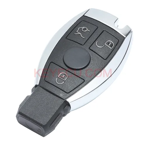 Replacement Remote Key Shell Case Fob 3/4 Button for Mercedes-Benz BGA