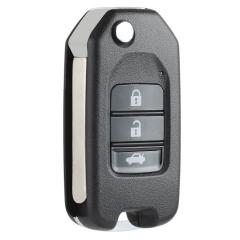 Folding Remote Key Shell 3 Button for Honda