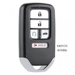 Smart Remote Key Fob 433MHz 5 Button for Honda Civic 2016-2018 - KR5V2X