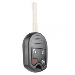 Remote Key Shell Fob 4 Button Replacement for Ford HU101