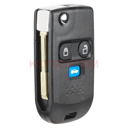 ModifIed Folding Remote Key Shell 3 Button for Ford FO21