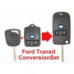 ModifIed Folding Remote Key Shell 3 Button for Ford FO21