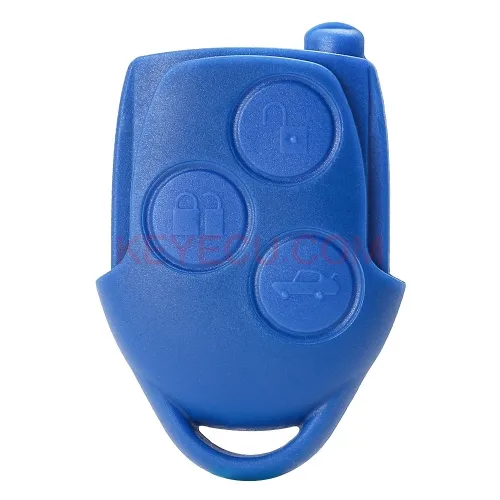 Remote Key Shell 3 Button for Ford Escape Blue
