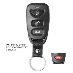 Remote Transmitter Key Fob 315MHz for Kia Spectra5 2007 2008 2009 OSLOKA-674T