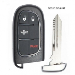 Remote Start Smart Key Fob 4B for Air Suspension Ram 1500, 2500, 3500 GQ4-54T 433MHz ID46