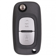 Flip Remote Key Shell 2 Button for Renault No Logo