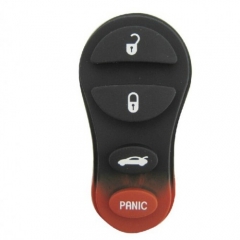 Remote Rubber 4 Button for Chrysler